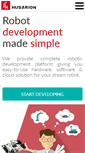 Mobile Screenshot of husarion.com